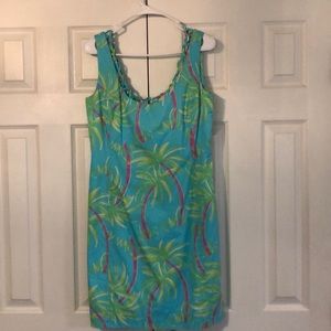 Lilly Pulitzer palm tree print dress